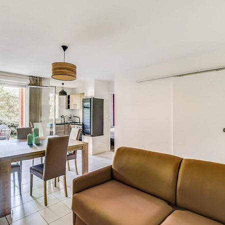 تولوز T2 Jardinet Avec Piscine, Parking Et Tennis المظهر الخارجي الصورة